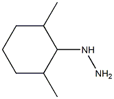 1-(2,6-dimethylcyclohexyl)hydrazine Struktur