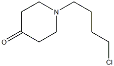 1-(4-chlorobutyl)piperidin-4-one Struktur