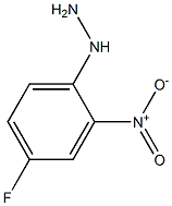 1-(4-fluoro-2-nitrophenyl)hydrazine Struktur