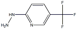 1-(5-(trifluoromethyl)pyridin-2-yl)hydrazine Struktur