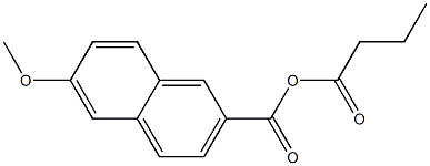 ETHYL (6-METHOSY-2-NAPHTHOYL) ACETATE Struktur