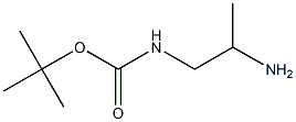 Tert-Butyl 2-Aminopropylcarbamate Struktur