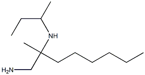 (1-amino-2-methyloctan-2-yl)(methyl)propan-2-ylamine Struktur