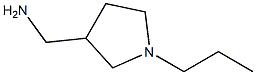 (1-propylpyrrolidin-3-yl)methylamine Struktur