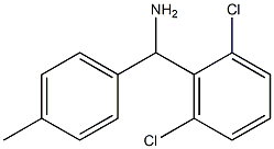 (2,6-dichlorophenyl)(4-methylphenyl)methanamine Struktur