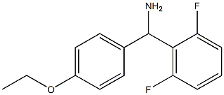 (2,6-difluorophenyl)(4-ethoxyphenyl)methanamine Struktur