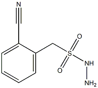 (2-cyanophenyl)methanesulfonohydrazide Struktur