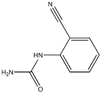 (2-cyanophenyl)urea Struktur