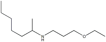 (3-ethoxypropyl)(heptan-2-yl)amine Struktur