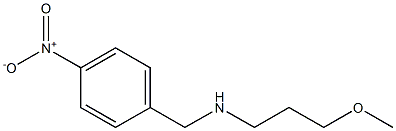 (3-methoxypropyl)[(4-nitrophenyl)methyl]amine Struktur