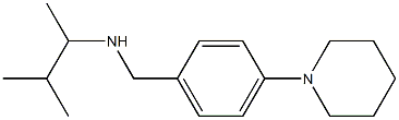 (3-methylbutan-2-yl)({[4-(piperidin-1-yl)phenyl]methyl})amine Struktur