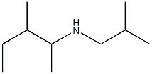 (3-methylpentan-2-yl)(2-methylpropyl)amine Struktur