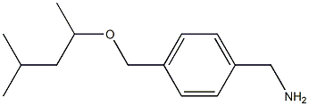 (4-{[(4-methylpentan-2-yl)oxy]methyl}phenyl)methanamine Struktur