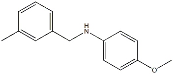 (4-methoxyphenyl)(3-methylphenyl)methylamine Struktur