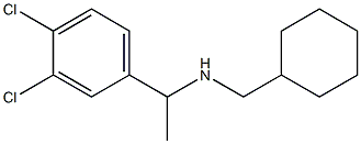 (cyclohexylmethyl)[1-(3,4-dichlorophenyl)ethyl]amine Struktur