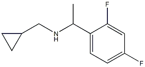 (cyclopropylmethyl)[1-(2,4-difluorophenyl)ethyl]amine Struktur