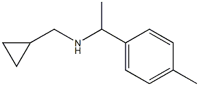 (cyclopropylmethyl)[1-(4-methylphenyl)ethyl]amine Struktur