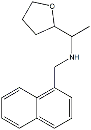 (naphthalen-1-ylmethyl)[1-(oxolan-2-yl)ethyl]amine Struktur