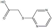 (pyrazin-2-ylthio)acetic acid Struktur