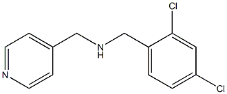 [(2,4-dichlorophenyl)methyl](pyridin-4-ylmethyl)amine Struktur