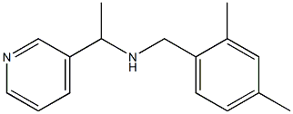 [(2,4-dimethylphenyl)methyl][1-(pyridin-3-yl)ethyl]amine Struktur