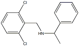 [(2,6-dichlorophenyl)methyl](1-phenylethyl)amine Struktur