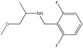 [(2,6-difluorophenyl)methyl](1-methoxypropan-2-yl)amine Struktur