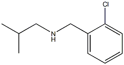 [(2-chlorophenyl)methyl](2-methylpropyl)amine Struktur