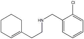 [(2-chlorophenyl)methyl][2-(cyclohex-1-en-1-yl)ethyl]amine Struktur