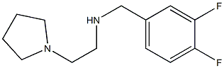 [(3,4-difluorophenyl)methyl][2-(pyrrolidin-1-yl)ethyl]amine Struktur