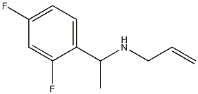 [1-(2,4-difluorophenyl)ethyl](prop-2-en-1-yl)amine Struktur