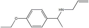 [1-(4-ethoxyphenyl)ethyl](prop-2-en-1-yl)amine Struktur