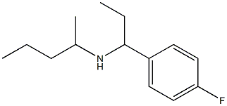 [1-(4-fluorophenyl)propyl](pentan-2-yl)amine Struktur