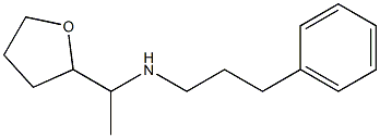 [1-(oxolan-2-yl)ethyl](3-phenylpropyl)amine Struktur