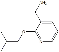 [2-(2-methylpropoxy)pyridin-3-yl]methanamine Struktur