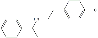 [2-(4-chlorophenyl)ethyl](1-phenylethyl)amine Struktur