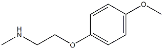 [2-(4-methoxyphenoxy)ethyl](methyl)amine Struktur