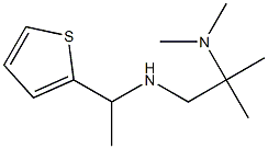 [2-(dimethylamino)-2-methylpropyl][1-(thiophen-2-yl)ethyl]amine Struktur