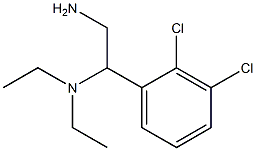 [2-amino-1-(2,3-dichlorophenyl)ethyl]diethylamine Struktur