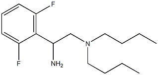 [2-amino-2-(2,6-difluorophenyl)ethyl]dibutylamine Struktur