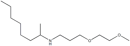 [3-(2-methoxyethoxy)propyl](octan-2-yl)amine Struktur