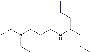 [3-(diethylamino)propyl](heptan-4-yl)amine Struktur