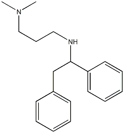 [3-(dimethylamino)propyl](1,2-diphenylethyl)amine Struktur