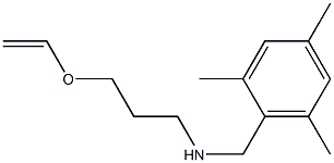 [3-(ethenyloxy)propyl][(2,4,6-trimethylphenyl)methyl]amine Struktur