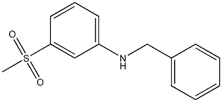 [3-(methylsulfonyl)phenyl](phenyl)methylamine Struktur