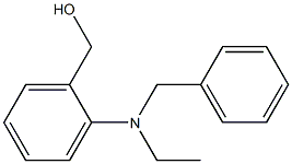 {2-[benzyl(ethyl)amino]phenyl}methanol Struktur