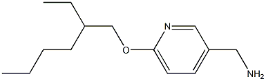 {6-[(2-ethylhexyl)oxy]pyridin-3-yl}methanamine Struktur