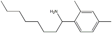 1-(2,4-dimethylphenyl)octan-1-amine Struktur