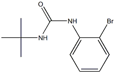 1-(2-bromophenyl)-3-tert-butylurea Struktur