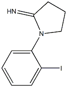 1-(2-iodophenyl)pyrrolidin-2-imine Struktur